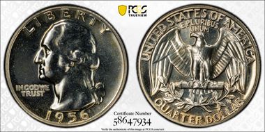 1956 25C PR64