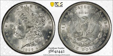 1899-O $1 MS62