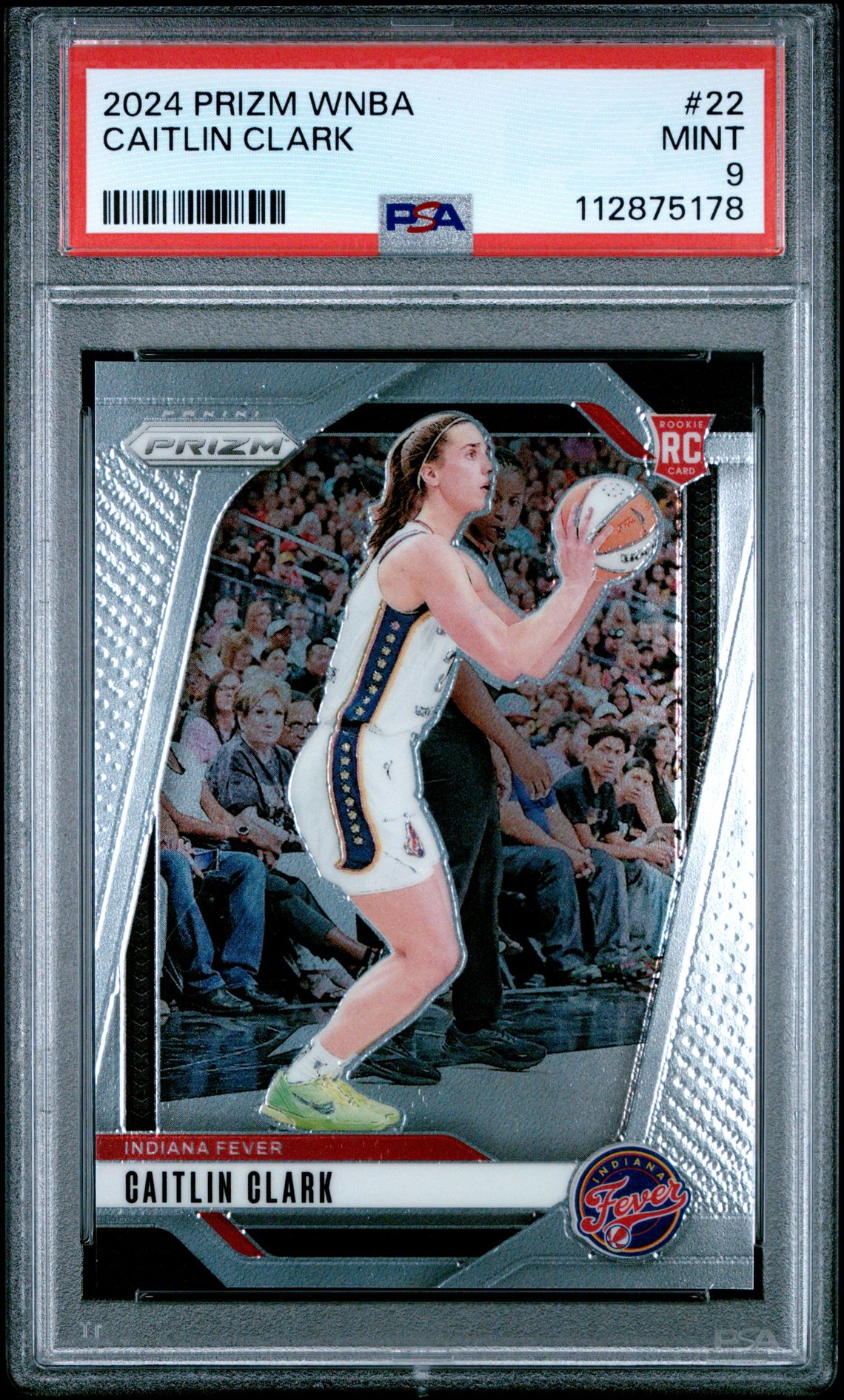 2024 Panini Prizm Wnba Caitlin Clark #22 Mint 9 front