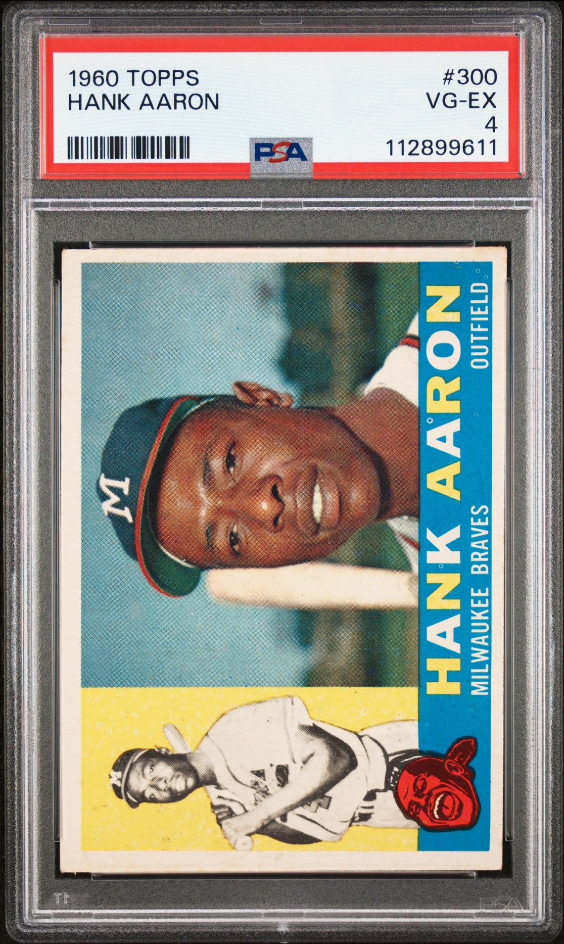 1960 Topps TOPPS #300 Hank Aaron front