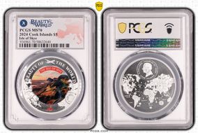 2024 $5 Isle of Skye Beauty of the World MS70