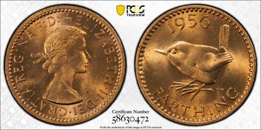 1956 1/4D S-4159 MS66RD