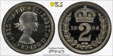 1956 2D Mdy S-4134 PL66