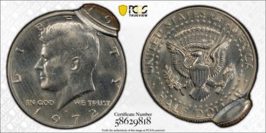 1972-D 50C MS65