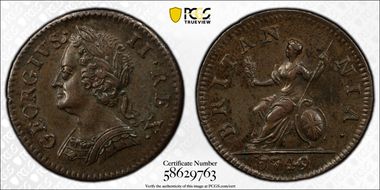 1749 1/4D S-3722 MS62BN