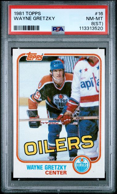 1981 Topps #16 Wayne Gretzky front