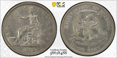 1878-S T$1 Trade N1