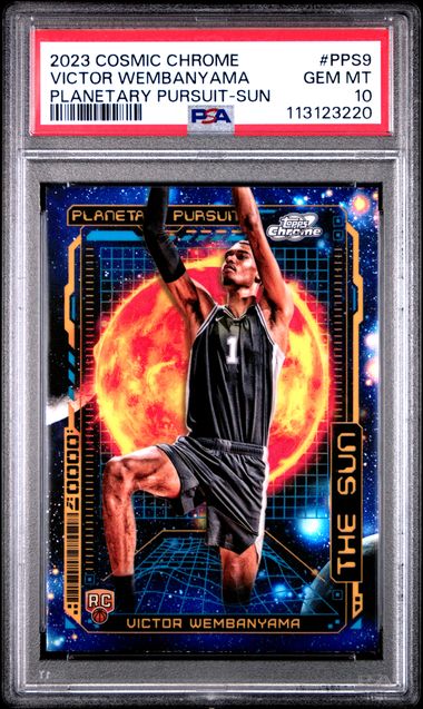 2023 Topps Topps Chrome Cosmic #PPS9 Victor Wembanyama front