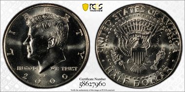 2000-P 50C MS65