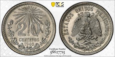 1940-M 20C MS67