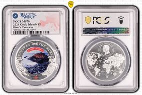 2024 $5 Giant's Causeway Beauty of the World MS70