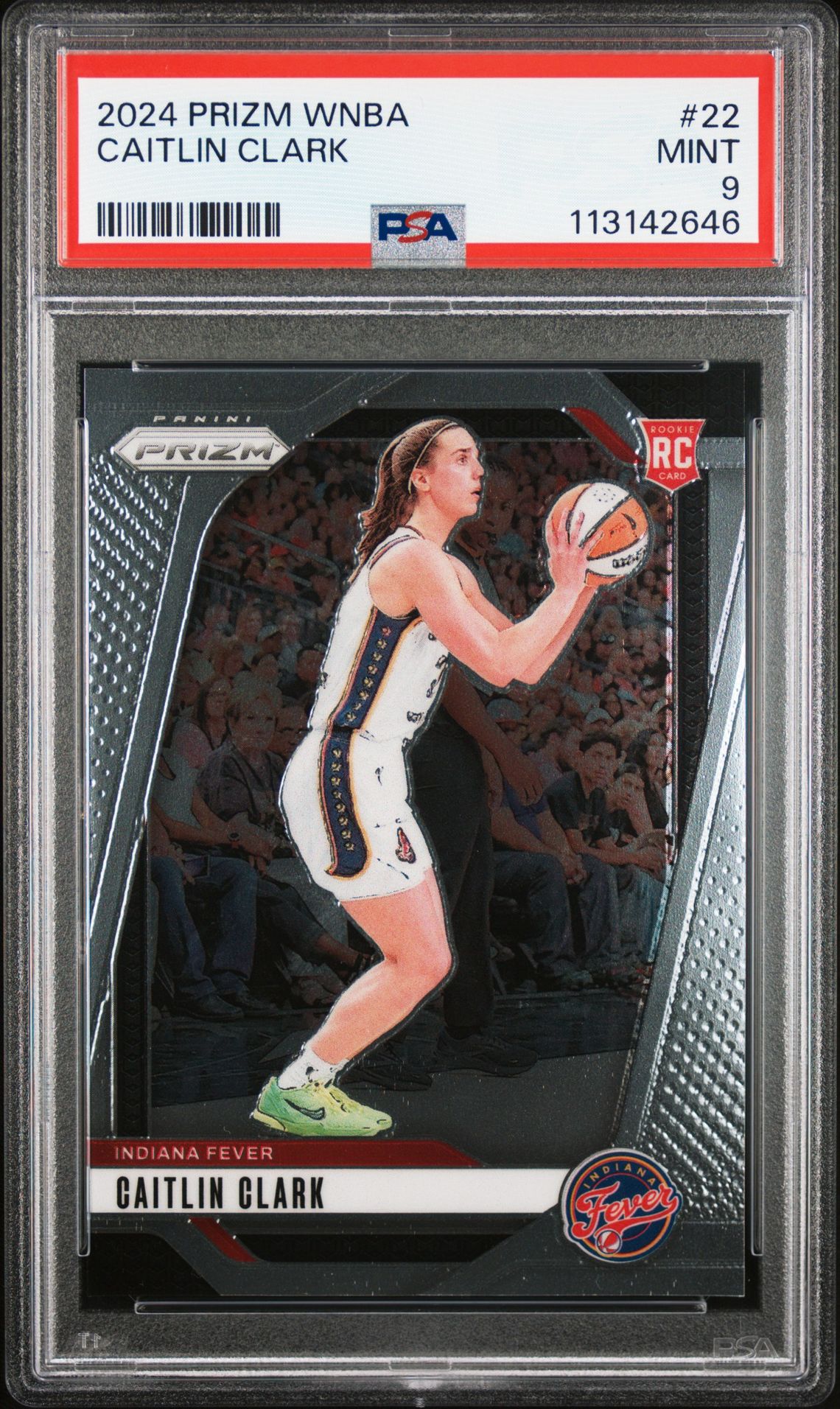 2024 Panini Prizm Wnba Caitlin Clark #22 Mint 9 front