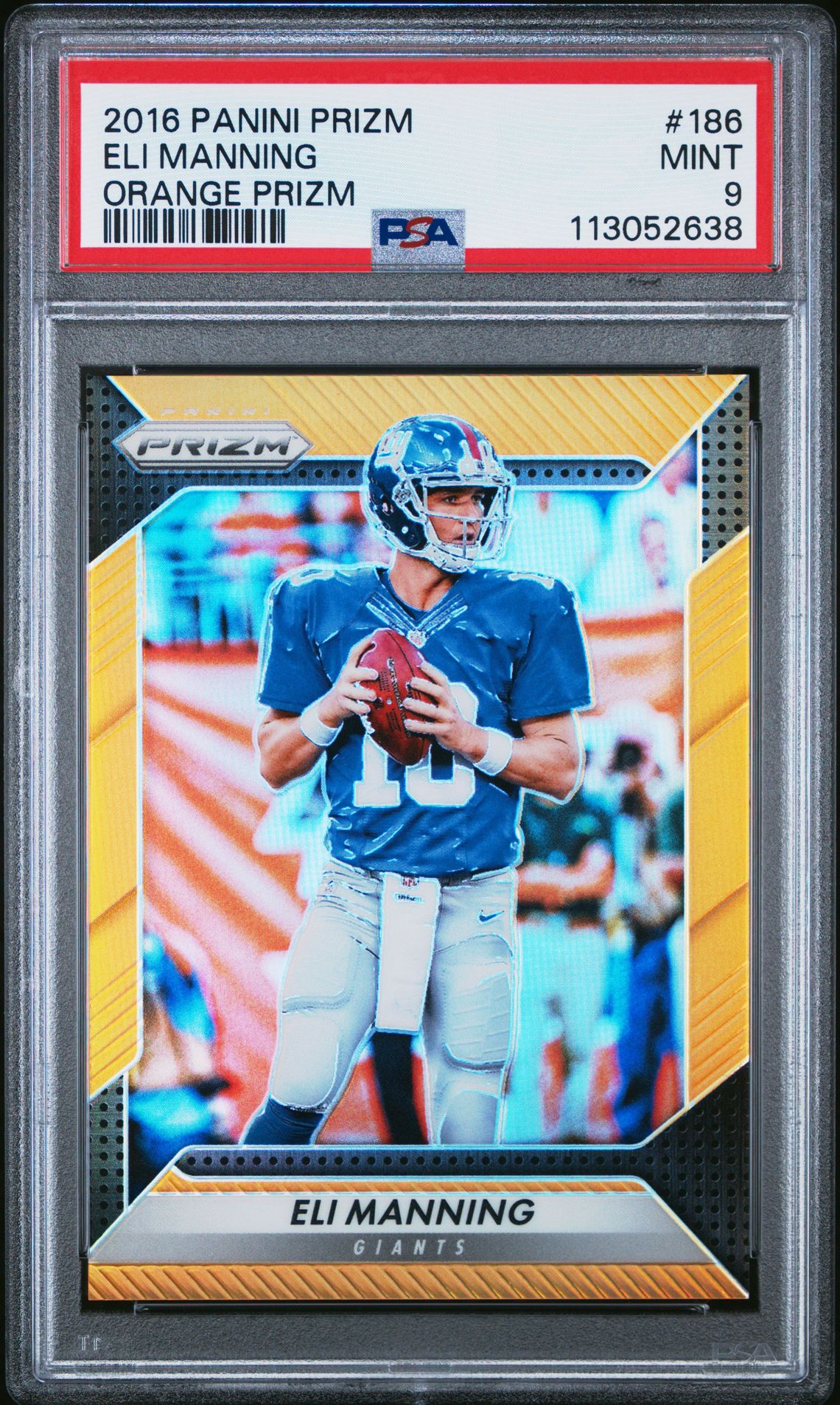 2016 Panini Panini Prizm #186 Eli Manning front