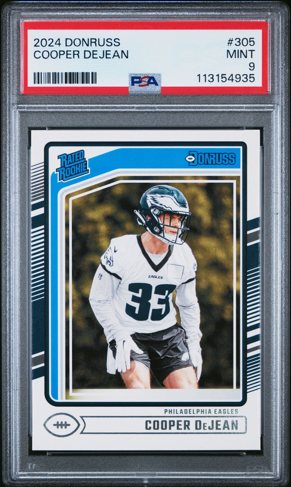 2024 Panini PANINI DONRUSS #305 Cooper Dejean front