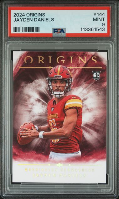 2024 Panini Origins Jayden Daniels #144 Mint 9 front