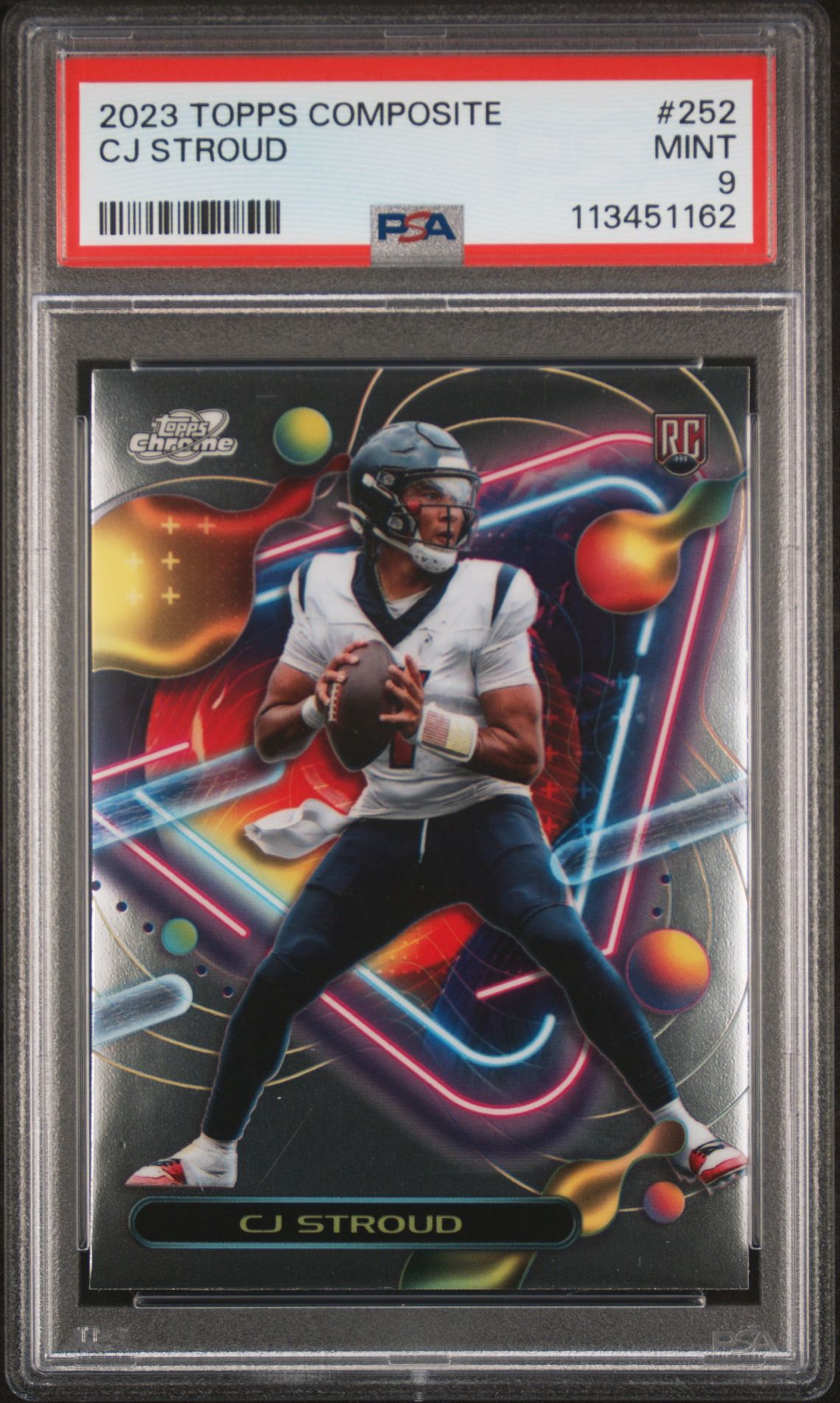 2023 Topps Composite Cj Stroud #252 Mint 9 front