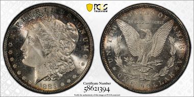 1883 $1 MS66+ 