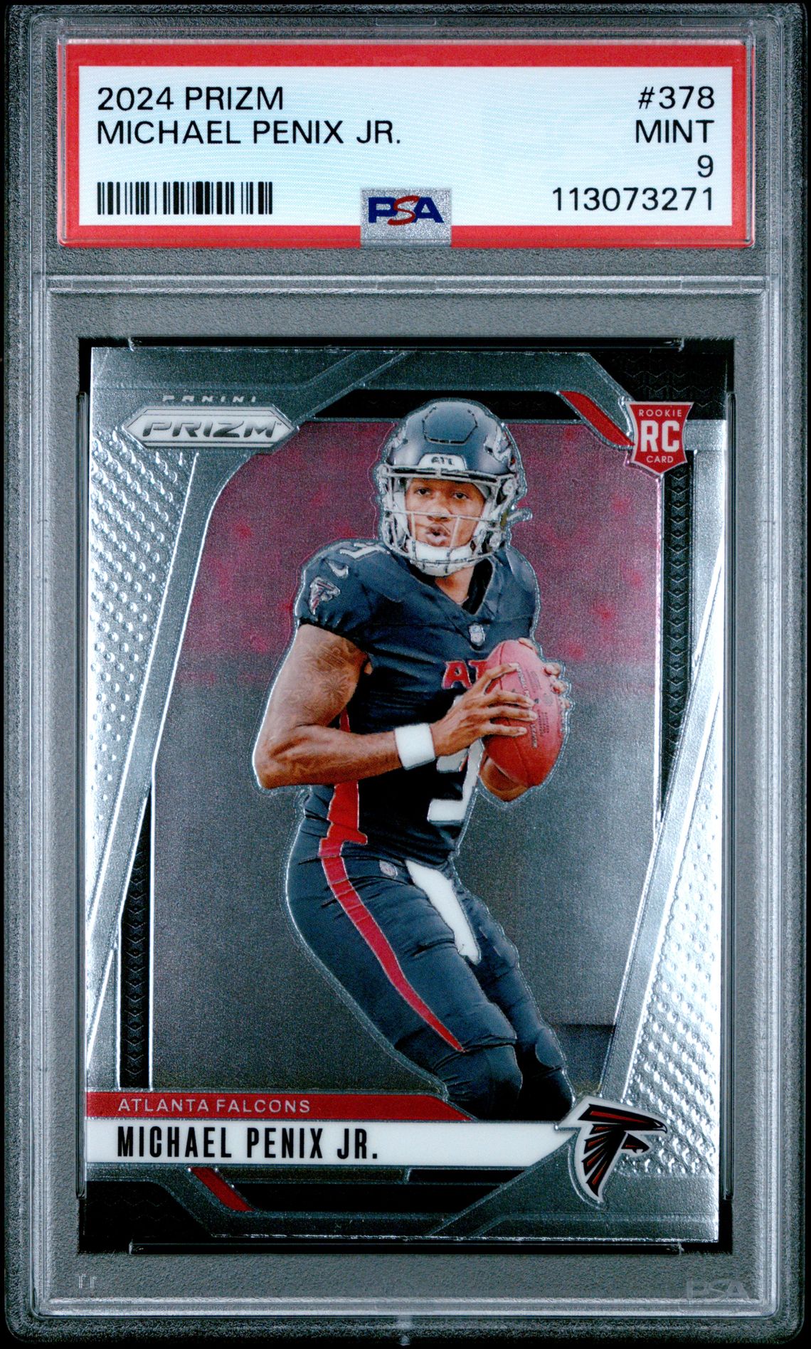 2024 Panini Prizm Michael Penix Jr. #378 Mint 9 front