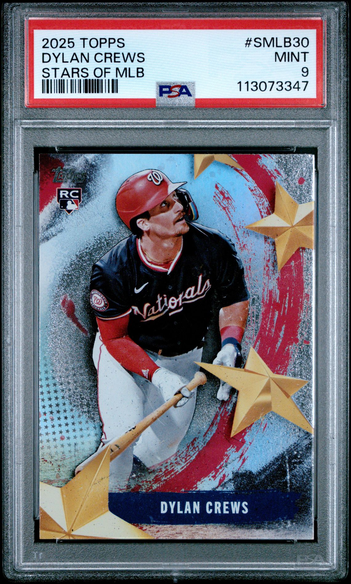 2025 Topps Stars Of Mlb Dylan Crews #Smlb30 Mint 9 front