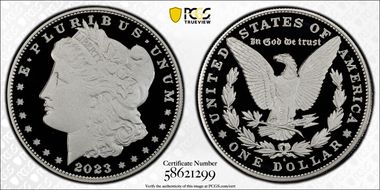 2023-S $1 Morgan Dollar PR70DCAM