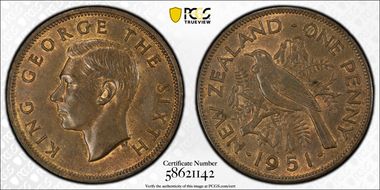1951 1D MS63BN