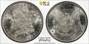 1883-O $1 MS66