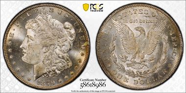 1879-S $1 VAM 51 Reverse of 1878 MS63