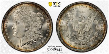 1883-O $1 MS66