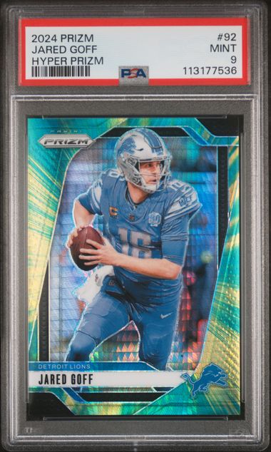 2024 Panini Prizm Hyper #92 Jared Goff front