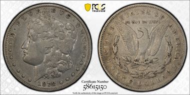 1878 8TF $1 F12