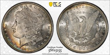 1880-S $1 MS64