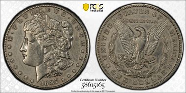 1887-S $1 N1