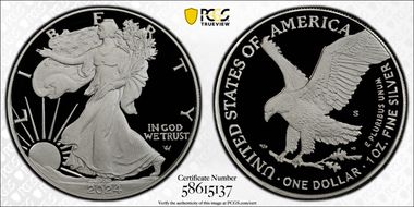 2024-S $1 Silver Eagle PR70DCAM