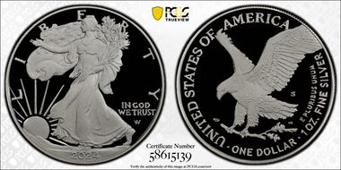 2024-S $1 Silver Eagle PR70DCAM