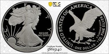 2024-S $1 Silver Eagle PR70DCAM