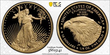 2025-W $10 Gold Eagle PR70DCAM