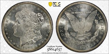 1878-CC $1 MS63
