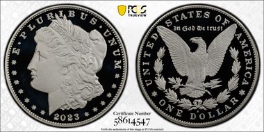 2023-S $1 Morgan Dollar PR69DCAM