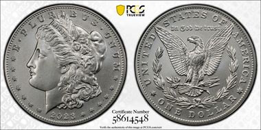 2023 $1 Morgan Dollar MS69