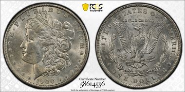 1900 $1 MS62