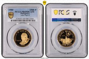 1980 1500 P John Paul II PR69DCAM