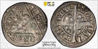 (1279-84) 1D S-6249 Waterford VF35