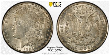 1921-S $1 MS61