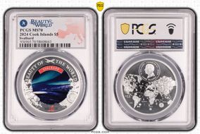 2024 $5 Svalbard Beauty of the World MS70