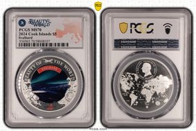 2024 $5 Svalbard Beauty of the World MS70