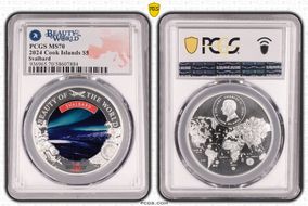 2024 $5 Svalbard Beauty of the World MS70