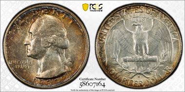 1932-S 25C MS64