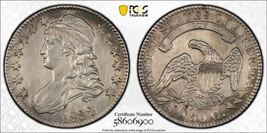 1832 50C Small Letters N1