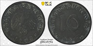 1943-E 10 Pfg J-371 N1