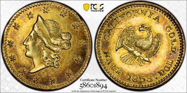 1853 G50C BG-412 Eagle AU58